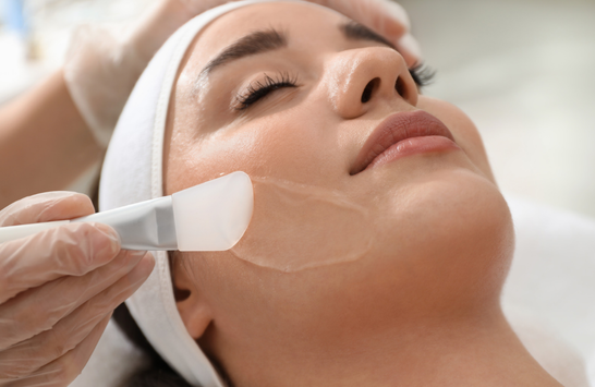 Woman Laser Facial Clear